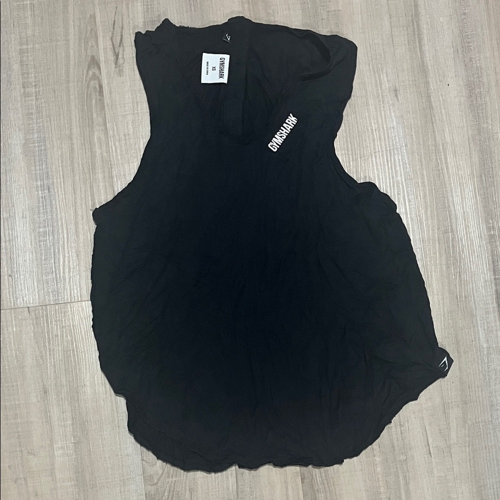 Gymshark Black loose Tank Top